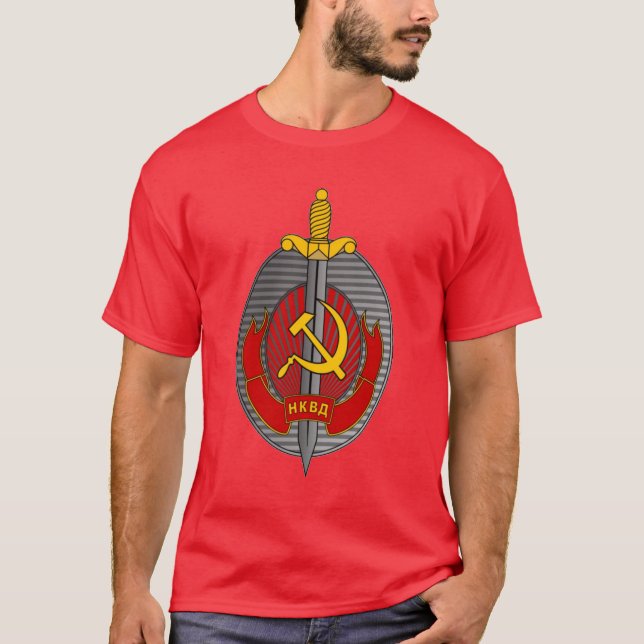 Sovjet NKVD T-shirt (Framsida)
