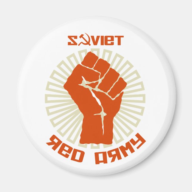 Sovjetarmén Jackar Arm Magnet (Framsidan)