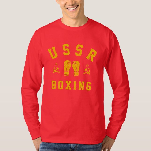 Sovjetboxning  t shirt (Framsida)
