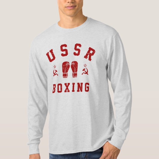 Sovjetboxning  t shirt (Framsida)
