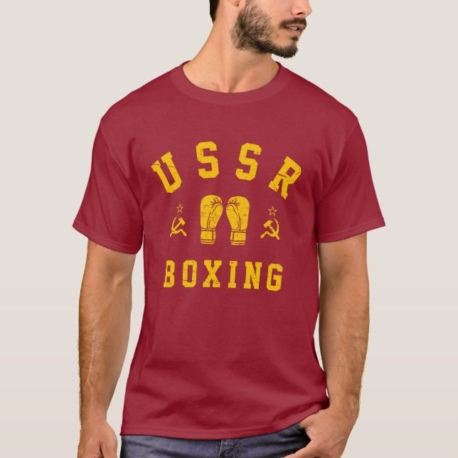 Sovjetboxning  t shirt (Framsida)