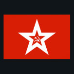 Sovjetflottan Flagga Poster<br><div class="desc">Fyll kallet krig med denna poster av den sovjetiska flottans flagga.</div>