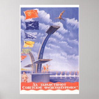 Sovjetidrott Poster