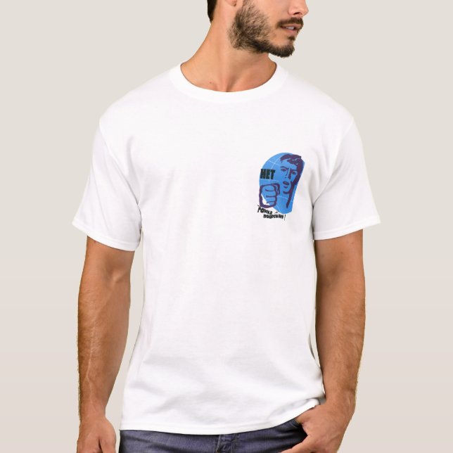 Sovjetisk affisch tee shirt (Framsida)