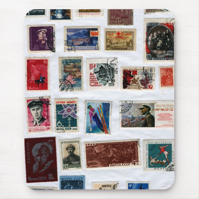 Sovjetisk Era Mousepad Musmatta (Framsidan)