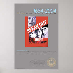 Sovjetisk Jewry affisch, 1978 Poster