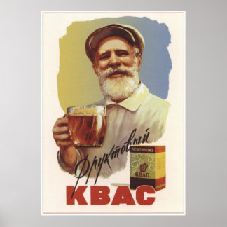 sovjetisk Kvass Poster