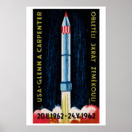 Sovjetisk raketuppskjutning 1962 Astronaut - Match Poster