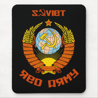 Sovjetisk röd armévapensköld musmatta