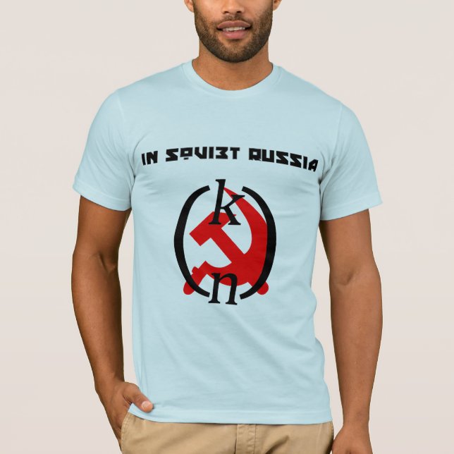 Sovjetisk Ryssland Combinatorics Tee Shirt (Framsida)