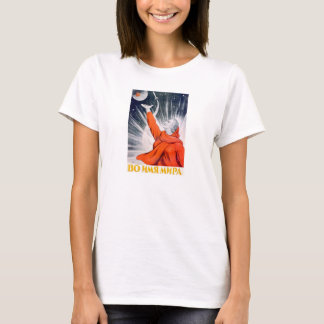 Sovjetisk skjorta för utrymmepropagandaaffisch t shirt