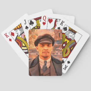 Sovjetisk socialistisk ledare Vladimir Lenin, USSR Casinokort