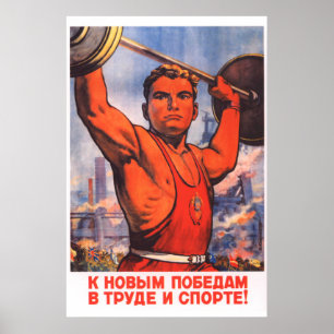 Sovjetisk sport poster