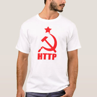 Sovjetisk stil för HTTP T-shirt