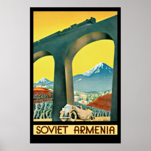 Sovjetiska Armenien Poster