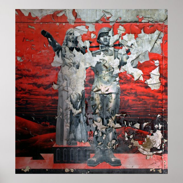 Sovjetkrigföringen Poster (Framsidan)