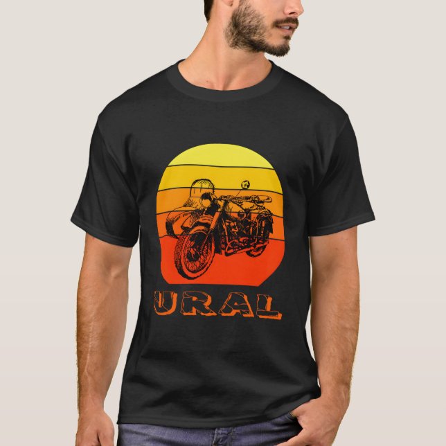 Sovjetmotorcyklar som Ural är inte rädda T Shirt (Framsida)