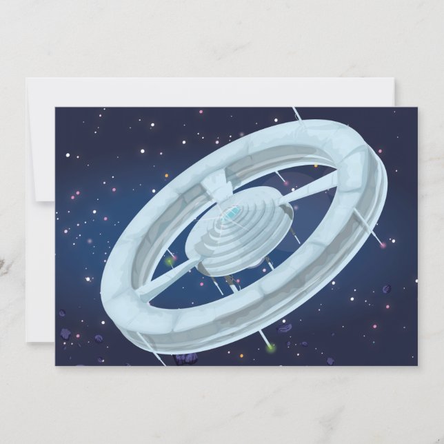 Sovjetrymden Station Inbjudningar (Framsida)