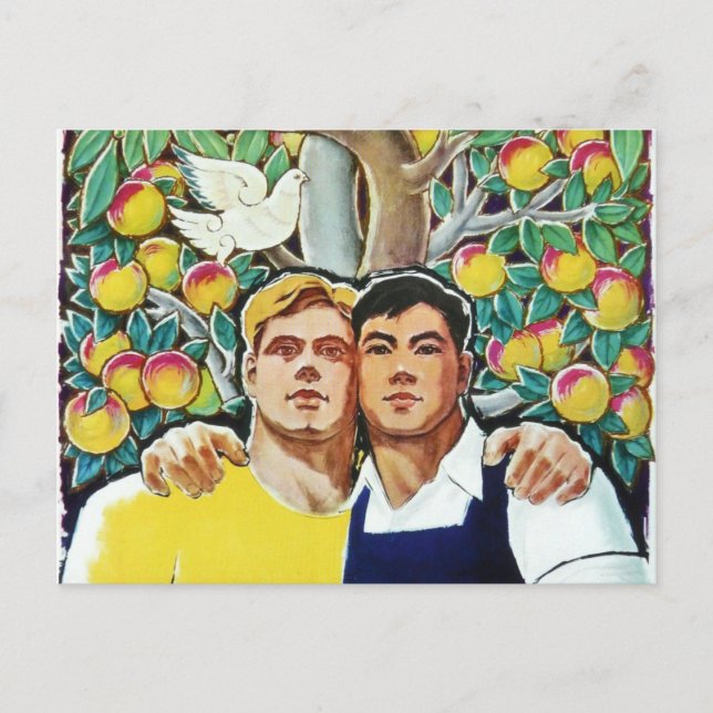 Sovjetsamarbetet i Sino Vykort (Framsida)