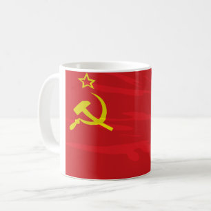 Sovjetunionen Flagga Mugg