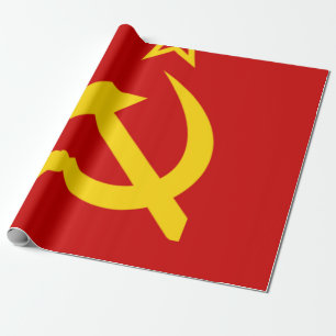 Sovjetunionen Flagga Presentpapper