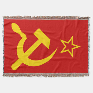Sovjetunionen Flagga - Sovjetunionens Flagga Filt