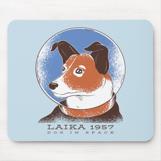 Sovjetunionen i Laika 1957 års Hund Musmatta (Framsidan)