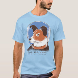 Sovjetunionen i Laika 1957 års Hund T Shirt