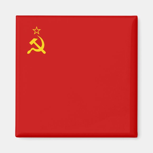 Sovjetunionen (kommunistisk Hammer och sickle) Magnet (Framsidan)