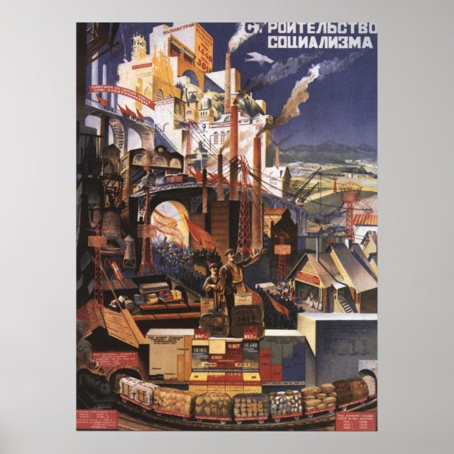 Sovjetunionen Poster (Framsidan)