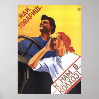 Sovjetunionen Poster