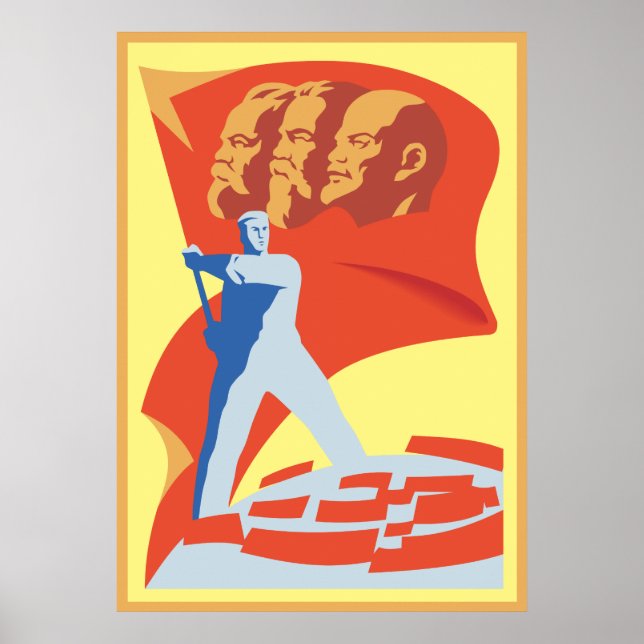 Sovjetunionen Poster (Framsidan)