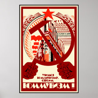 Sovjetunionen Poster