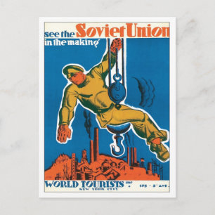 Sovjetunionen, Ryssland Vykort