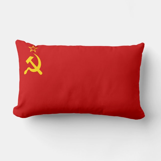 Sovjetunionen Sovjet Kommunistisk Lickel och Hamma Lumbarkudde (Framsida)