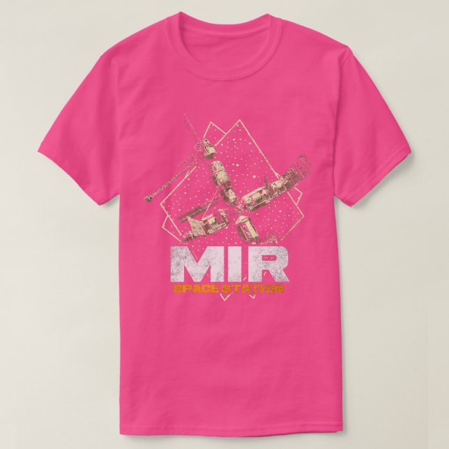 Sovjetunionen Station Mir 10 T Shirt (Design framsida)