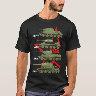 Sovjetunionen T34 Tank 2 T Shirt