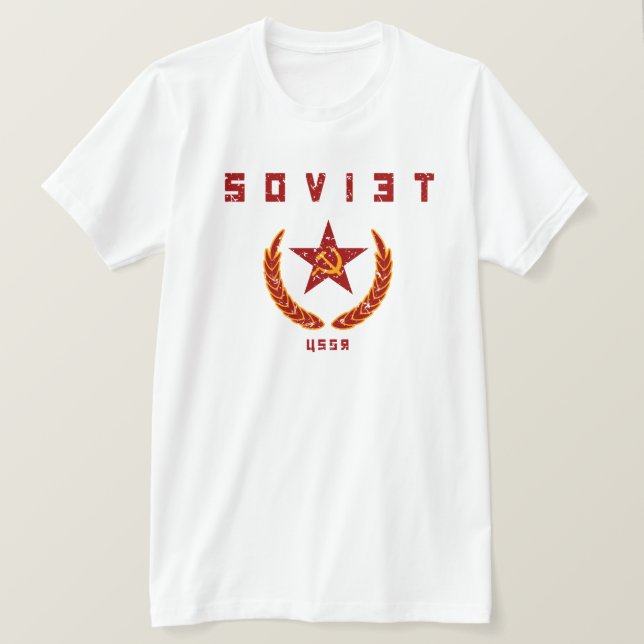 Sovjetunionen Tee Shirt (Design framsida)