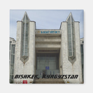 Sovjetunionens arkitektur - Bishkek, Kirgizistan Magnet
