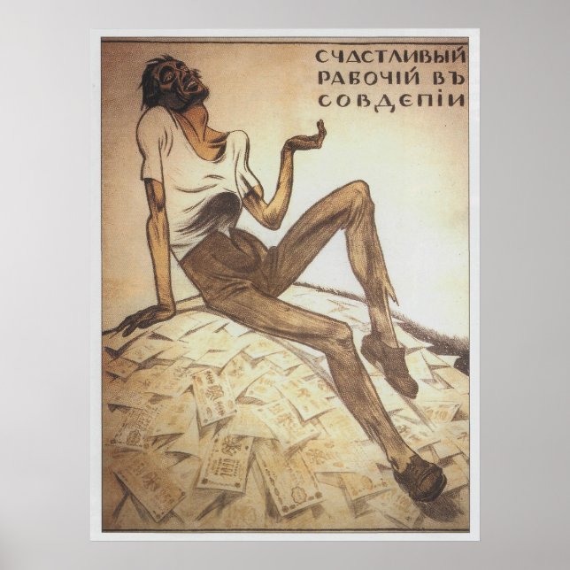 Sovjetunionens CCCP-Kall Krig Sovjetunionen Poster (Framsidan)