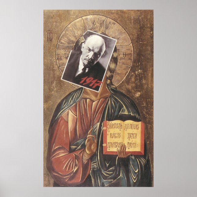 Sovjetunionens CCCP-Kall Krig Sovjetunionen Poster (Framsidan)