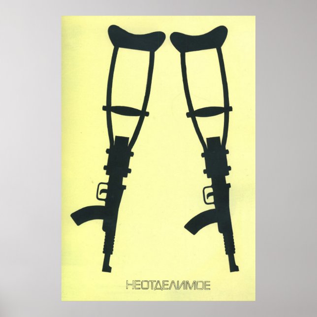 Sovjetunionens CCCP-Kall Krig Sovjetunionen Poster (Framsidan)