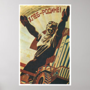 Sovjetunionens CCCP-Kall Krig Sovjetunionen Poster