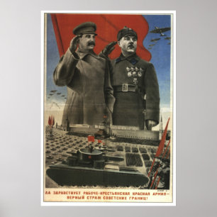 Sovjetunionens CCCP-Kall Krig Sovjetunionen Poster