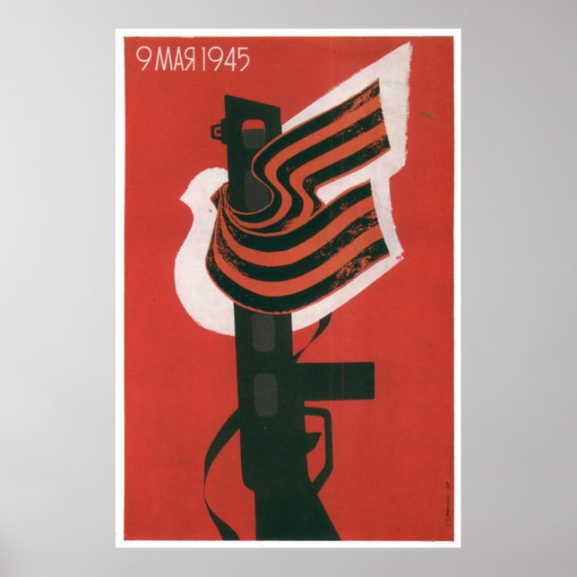 Sovjetunionens CCCP-Kall Krig Sovjetunionen Poster (Framsidan)