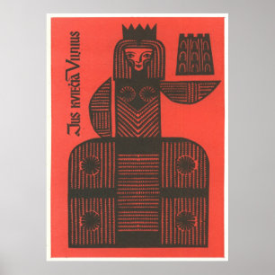 Sovjetunionens CCCP-Kall Krig Sovjetunionen Poster