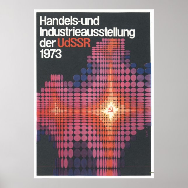 Sovjetunionens CCCP-Kall Krig Sovjetunionen Poster (Framsidan)