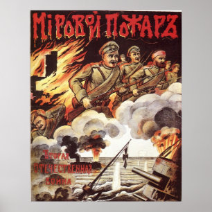 Sovjetunionens CCCP-Kall Krig Sovjetunionen Poster