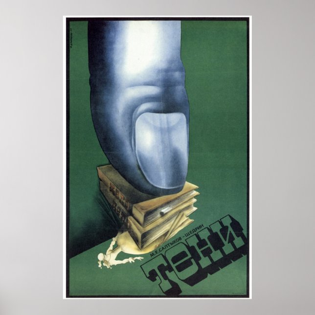 Sovjetunionens CCCP-Kall Krig Sovjetunionen Poster (Framsidan)