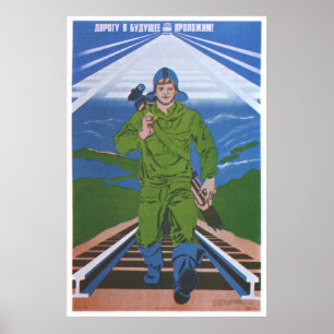 Sovjetunionens CCCP-Kall Krig Sovjetunionen Poster